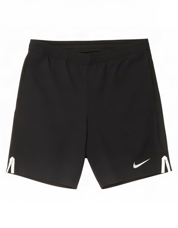 Мужские спортивные шорты Nike Dri Fit, маленькие черные, из полиэстера