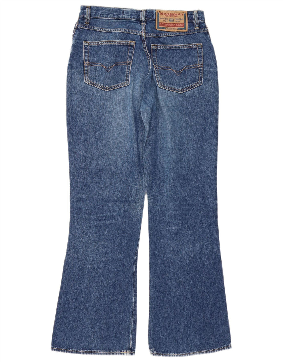 Женские расклешенные джинсы Diesel W29 L29 синие