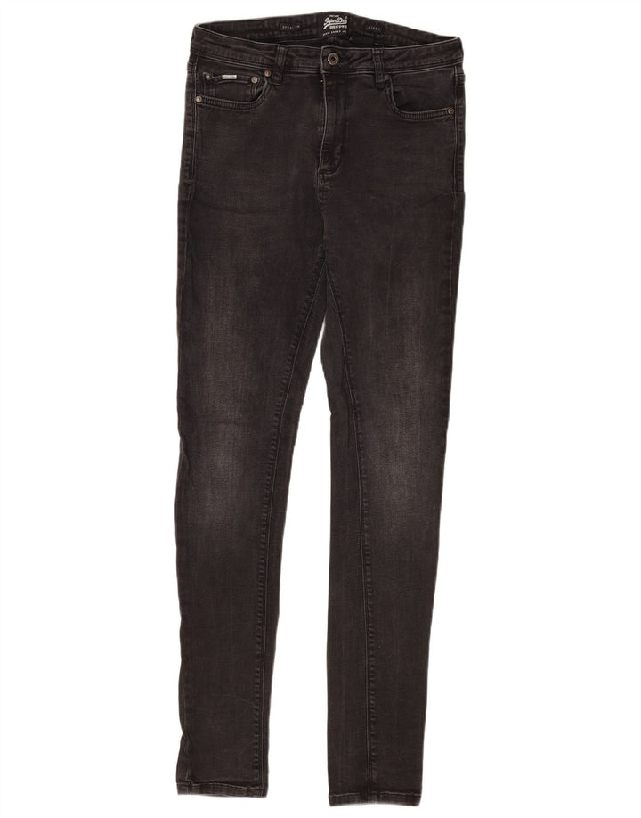 Женские джинсы скинни Superdry W32 L34 Серый хлопок
