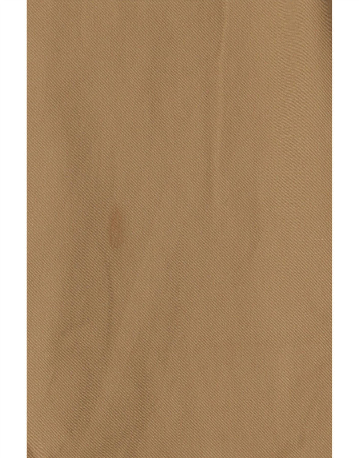 ВИНТАЖНАЯ женская ветровка UK 16, большая коричневая с цветными блоками