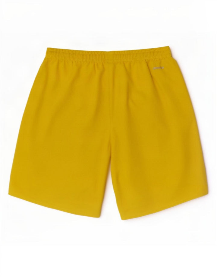 Мужские спортивные шорты Adidas Climalite, маленький желтый полиэстер