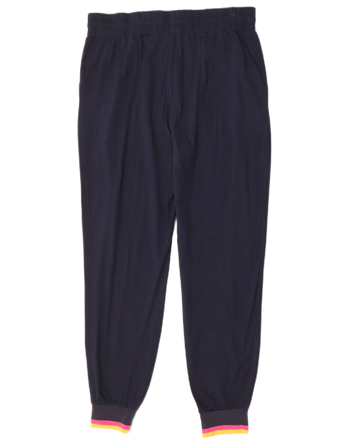BODEN Женский спортивный костюм Брюки Джоггеры UK 12 Средний Темно-синий Хлопок