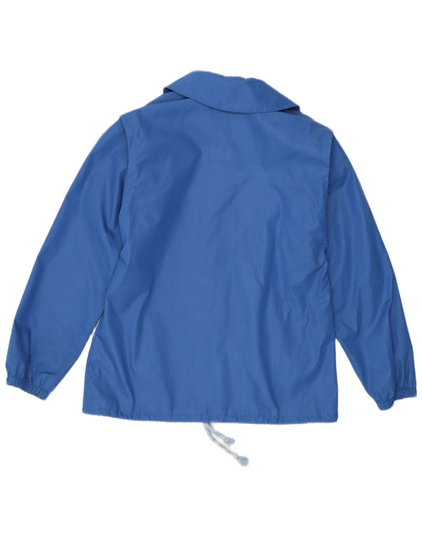 Женский бомбер VINTAGE UK 12, средний синий полиэстер