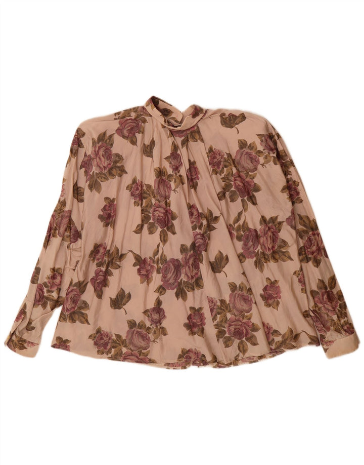 Рубашка женская Rudi Valenti IT 44 Medium Beige Floral