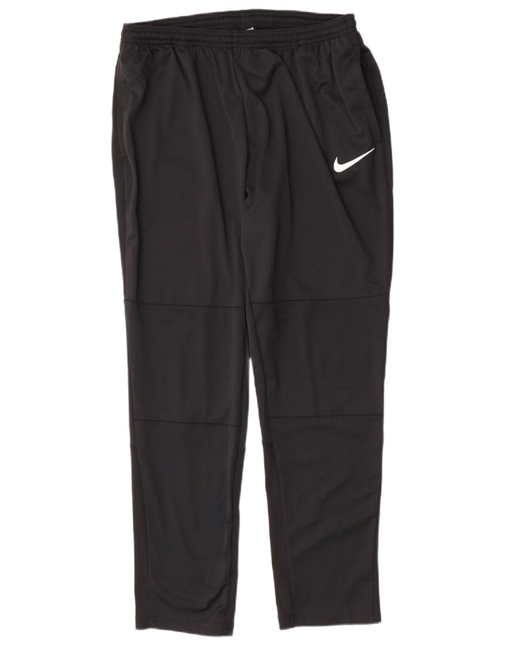 Спортивные брюки Nike Dri Fit для мальчиков 13–14 лет, XL, черный полиэстер