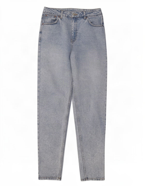 Женские зауженные джинсы Topshop W30 L30, синий хлопок