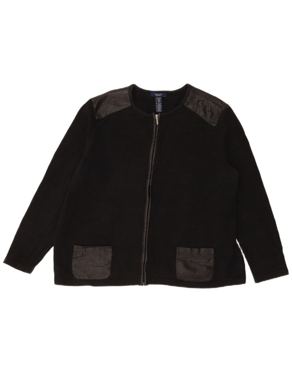 Женский кардиган CHAPS UK 22 3XL, черный хлопок