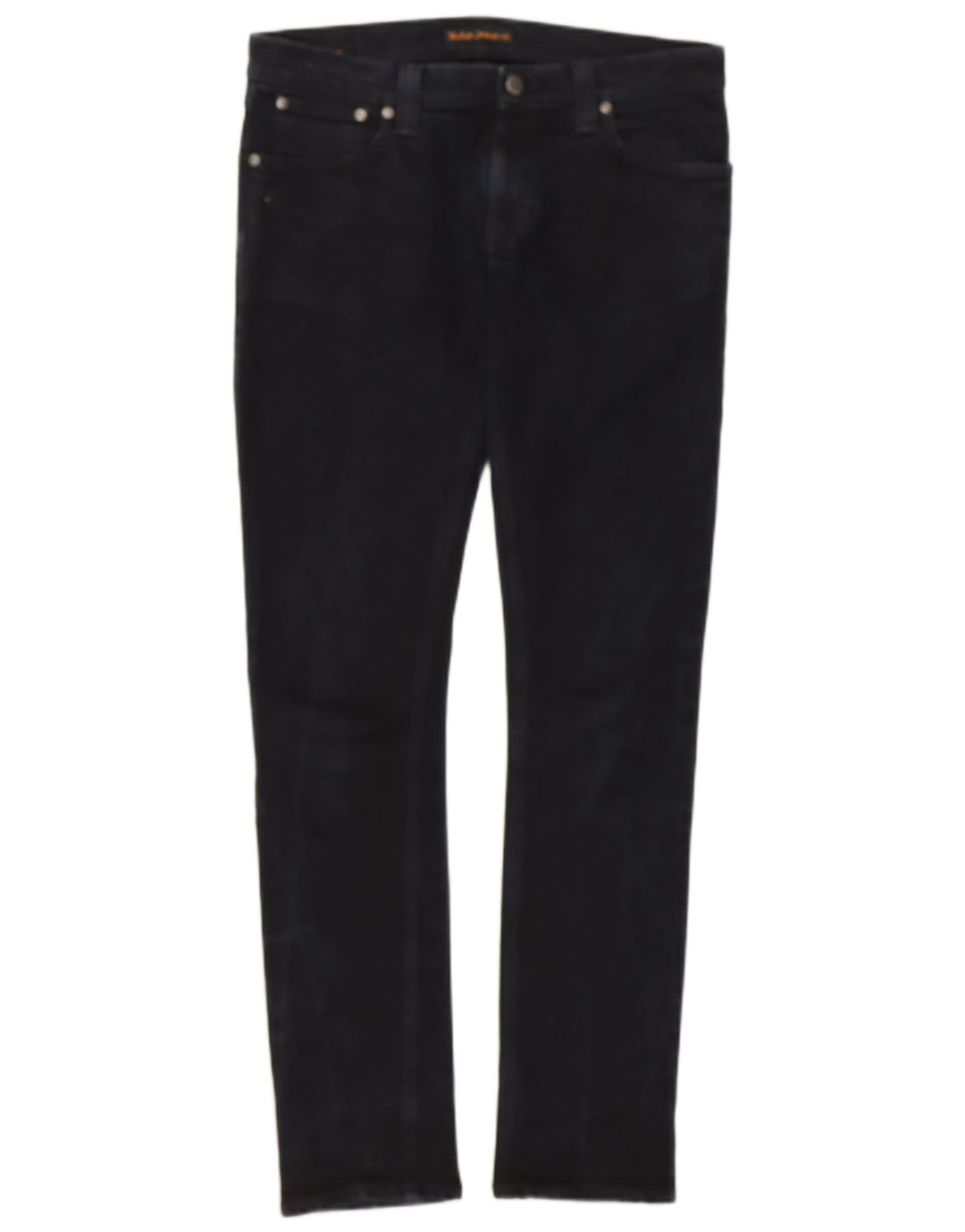 NUDIE JEANS Женские джинсы скинни W32 L32 Темно-синий хлопок