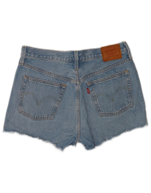 Женские джинсовые шорты Levi's 501 W28, средний синий, хлопок