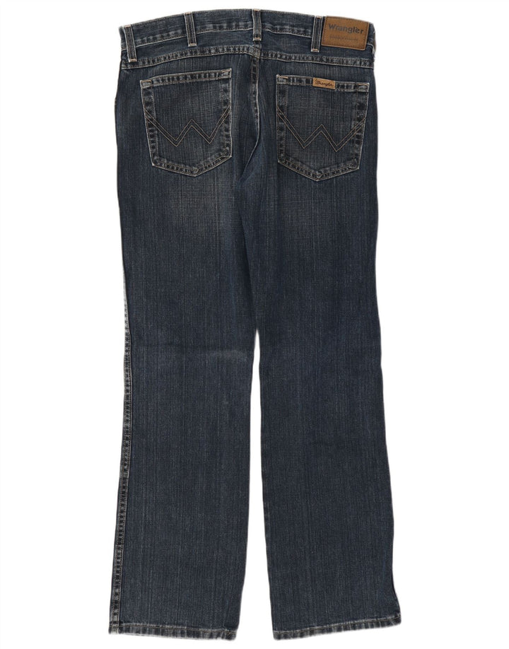 Мужские джинсы Wrangler Bootcut W32 L32 Темно-синие, хлопок
