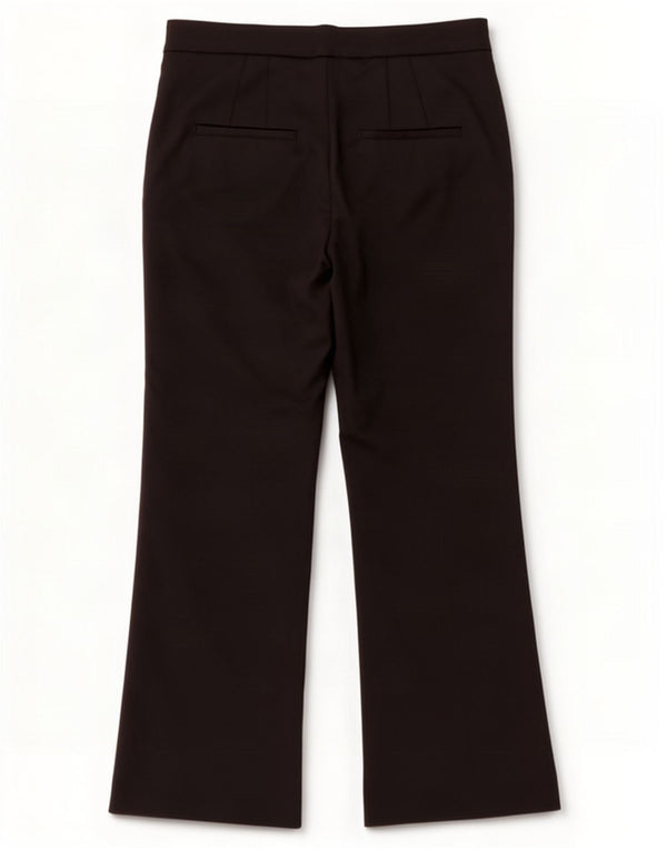 Женские повседневные брюки Zara Bootcut EU 36 XS W26 L25, черный хлопок