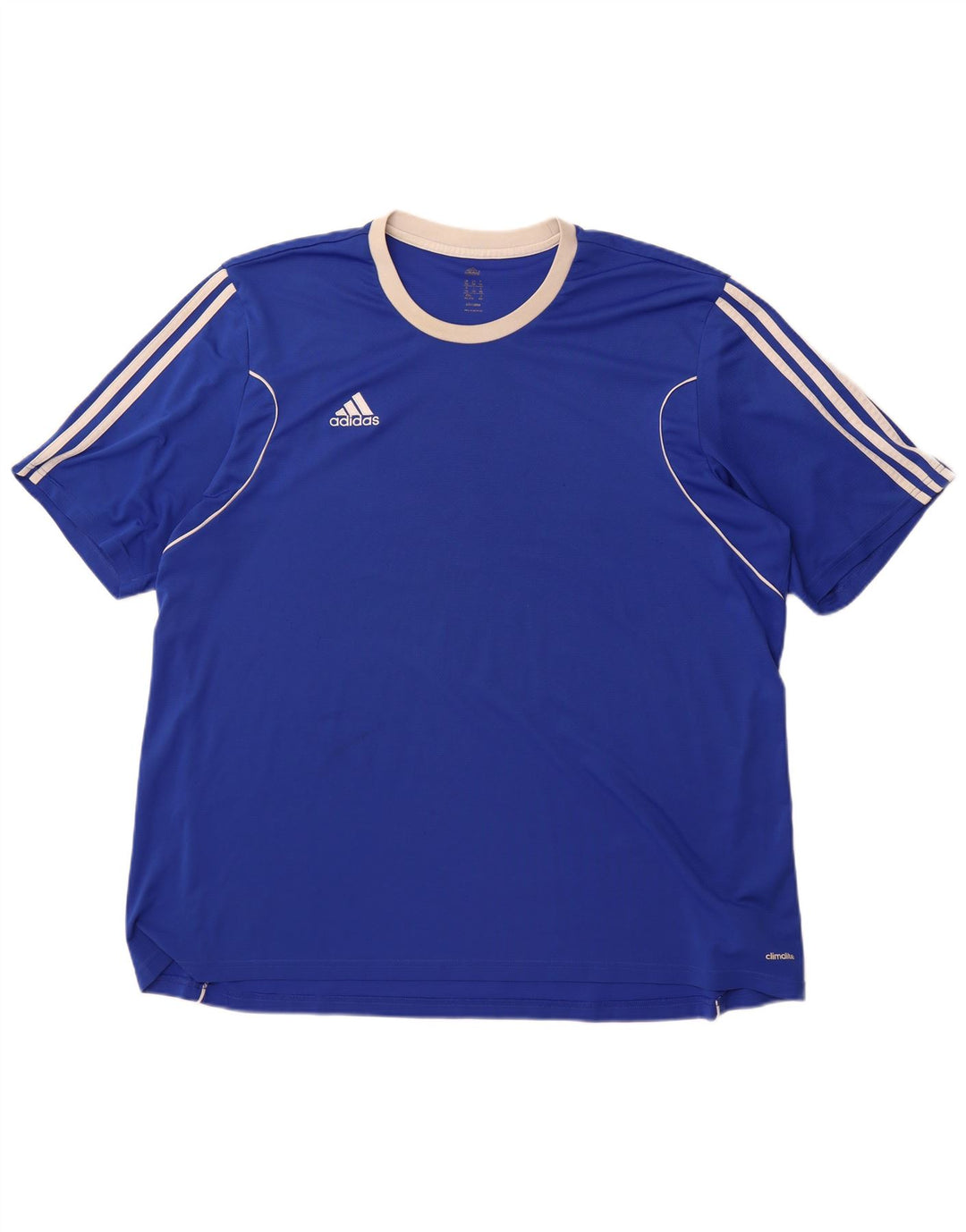Мужская футболка Adidas Climalite Top 3XL Синий Полиэстер