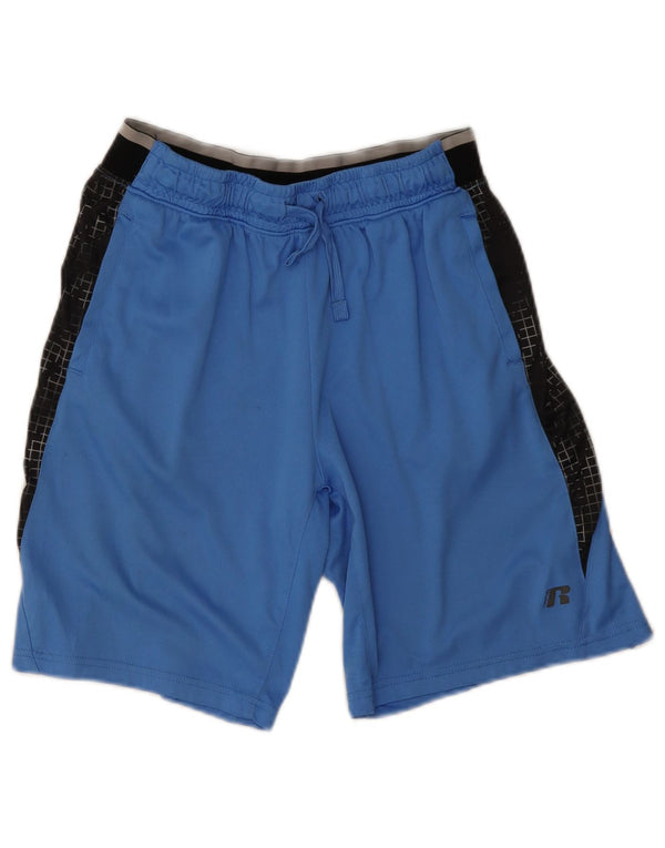 Спортивные шорты Dri-Power для мальчиков Russell Athletic, 11–12 лет, XL, синие