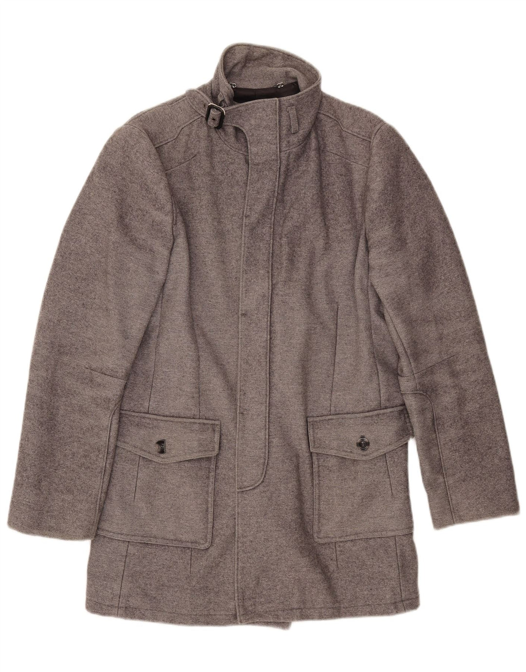 Мужское пальто Reiss UK 40 большое серое