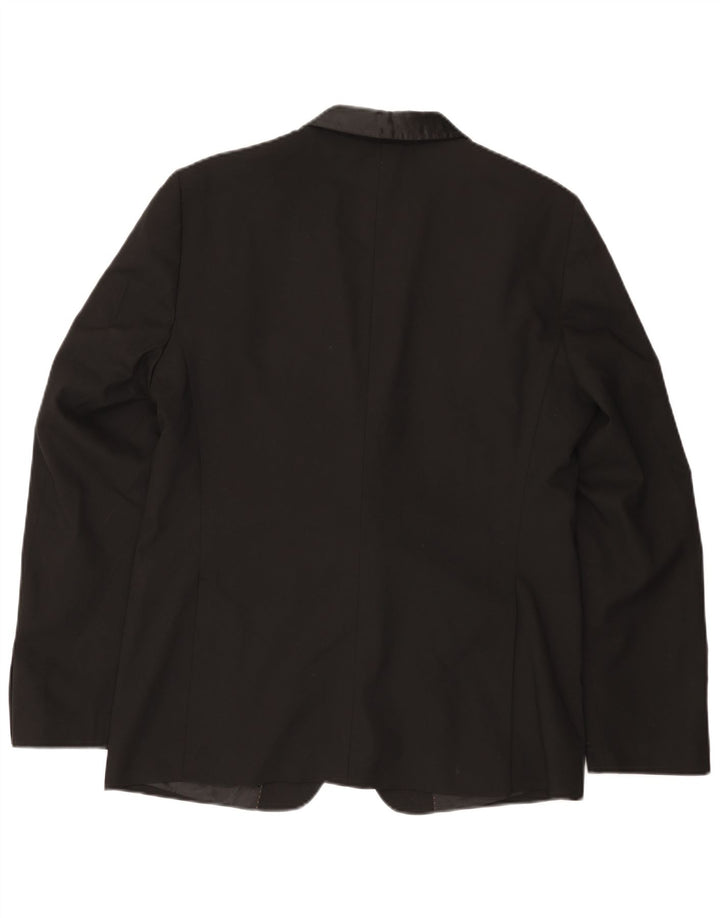 Мужской пиджак на двух пуговицах Zara UK 40Large, черный