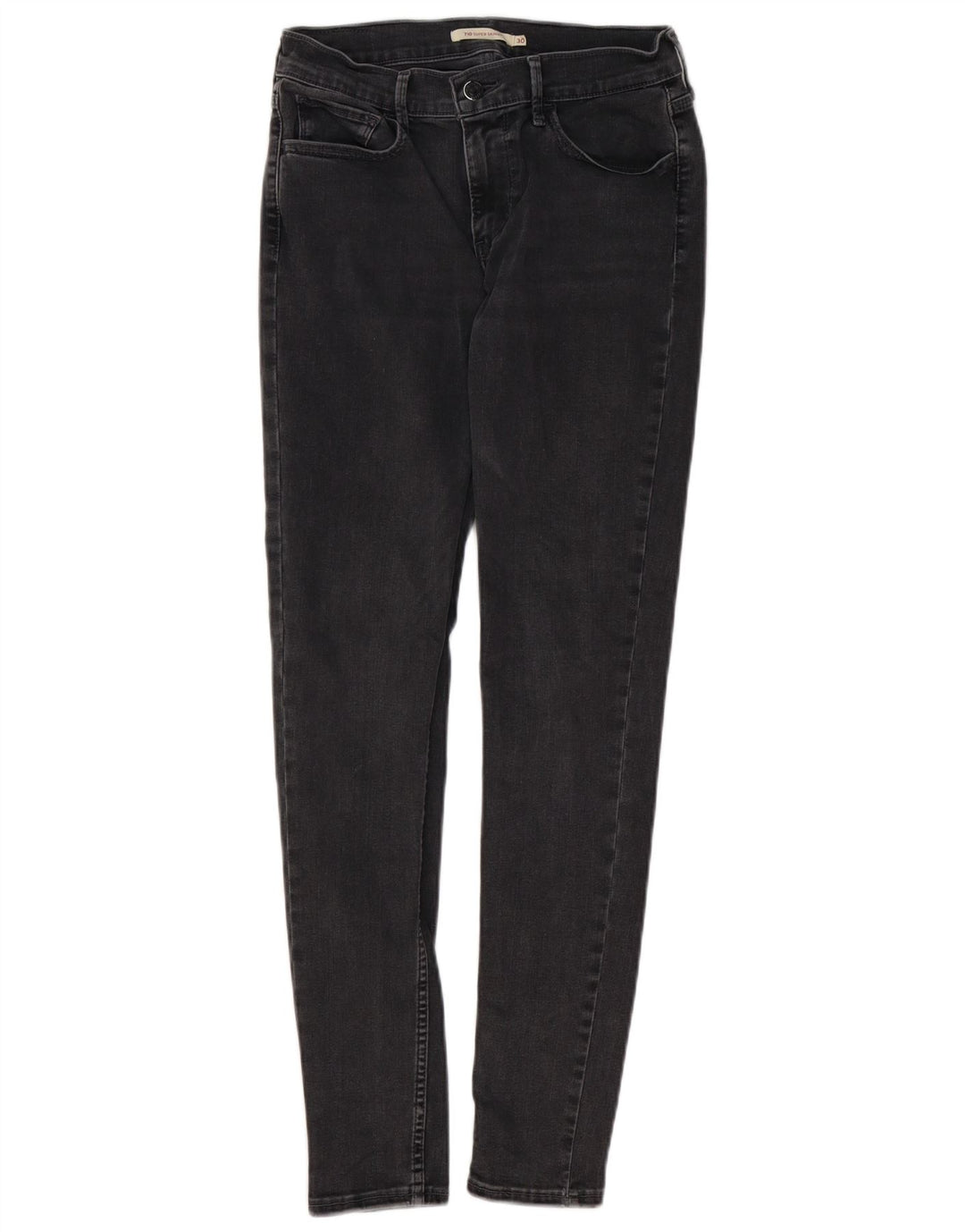 Женские джинсы LEVI'S 710 Super Skinny W30 L30 Серые, хлопок