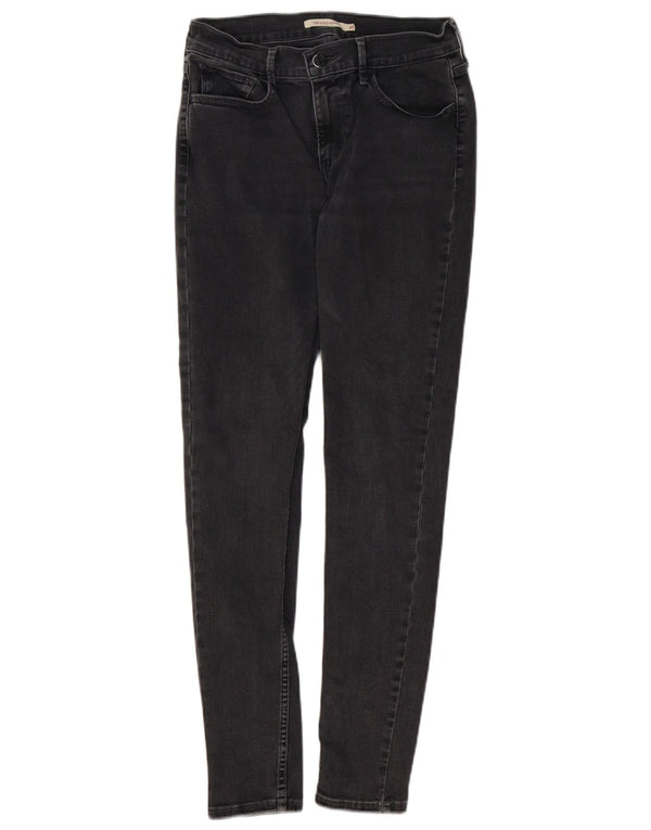 LEVI'S Womens 710 Super Skinny Jeans W30 L30 Grey Cotton