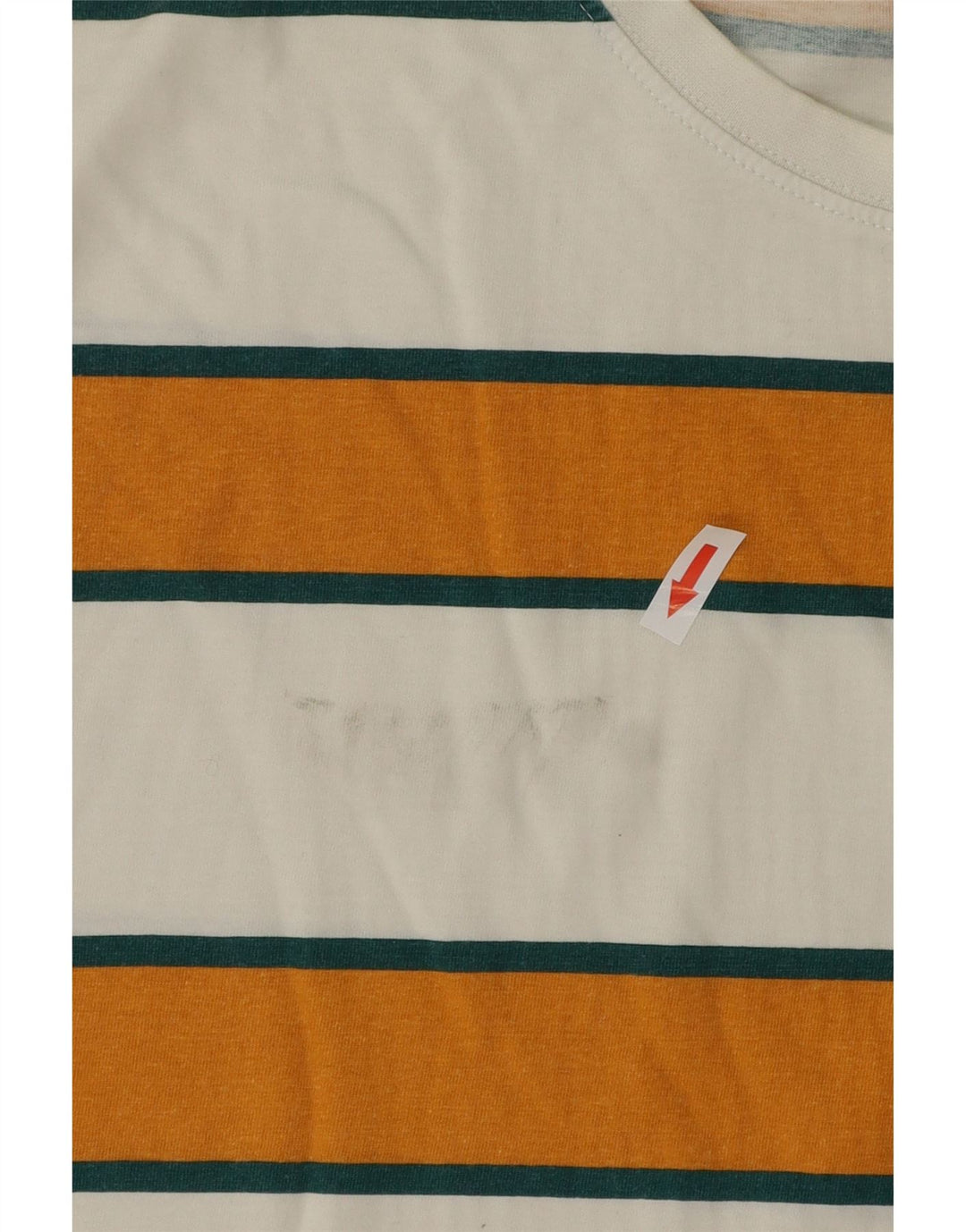 Мужская футболка Starter Top XL из хлопка в белую полоску