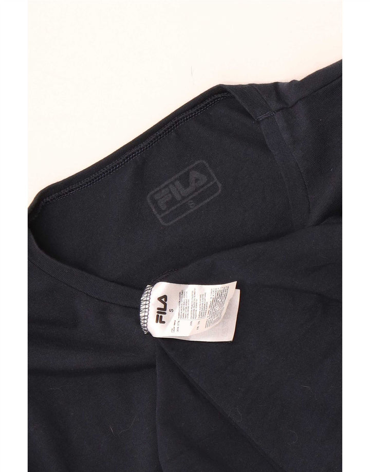 Fila Мужская футболка Top Small Темно-синяя хлопковая