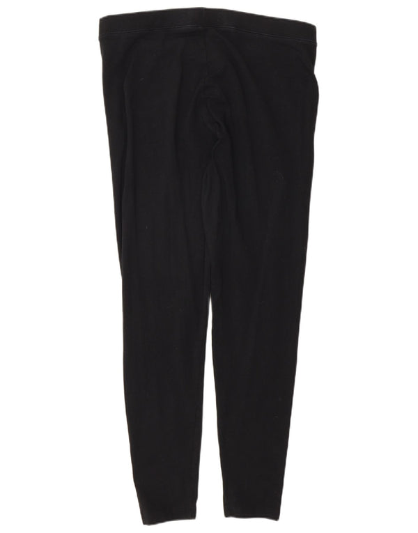 Женские леггинсы Marks & Spencer UK 14, большие W32 L27, черные, хлопковые