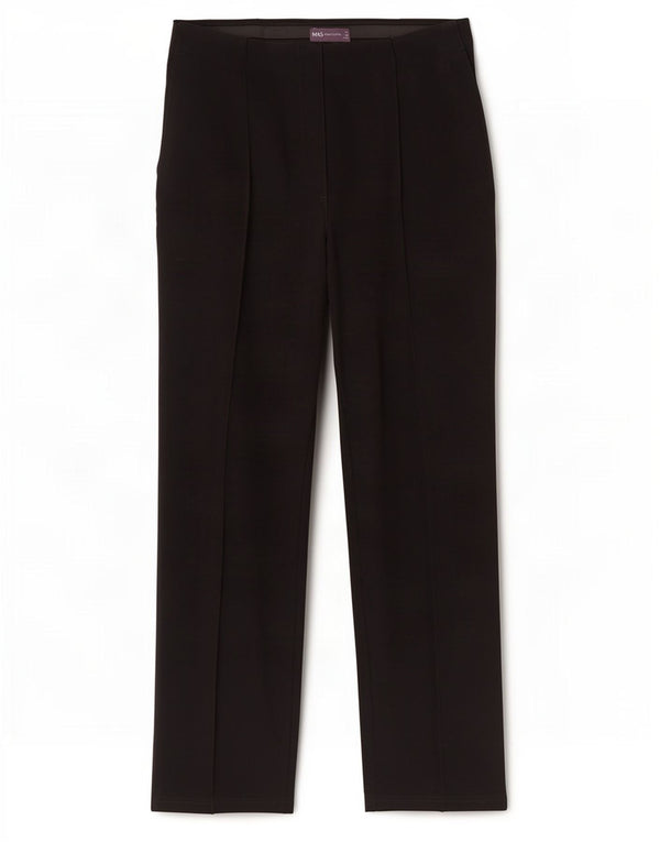 Женские прямые брюки чинос Marks & Spencer UK 14, большие W32 L28, черные