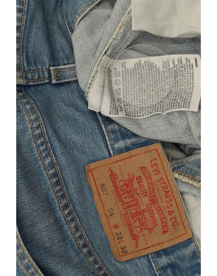Мужские джинсы LEVI'S 507 Bootcut W32 L32 Синие, хлопок