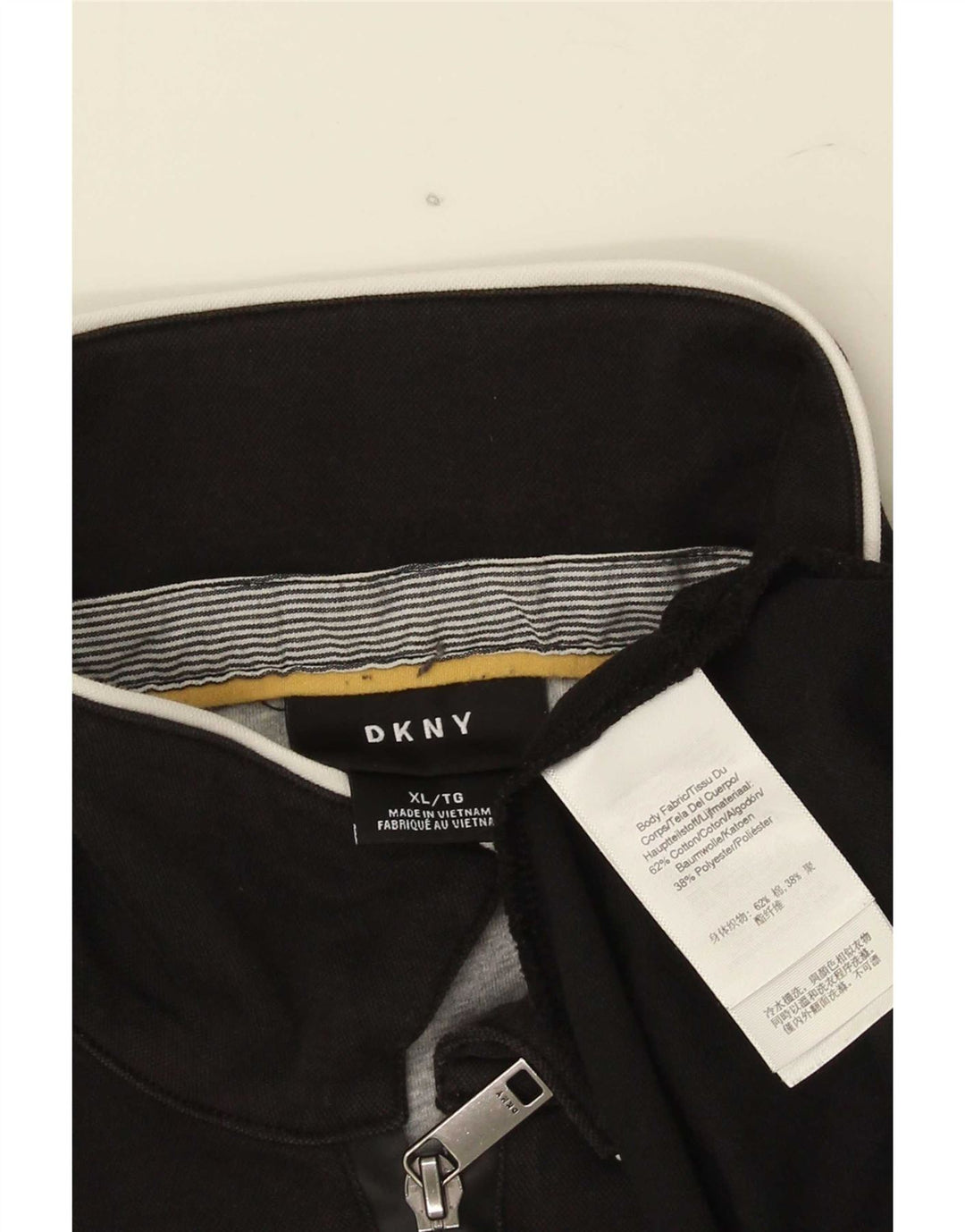 Мужская рубашка-поло Dkny XL, черный хлопок