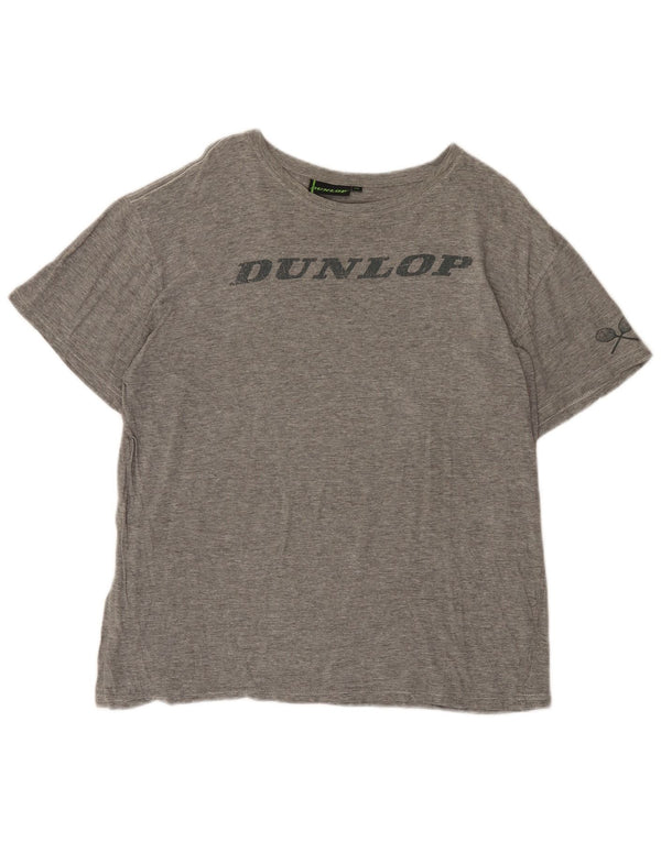 Женская футболка с рисунком Dunlop Top UK 20 2XL Серая в крапинку