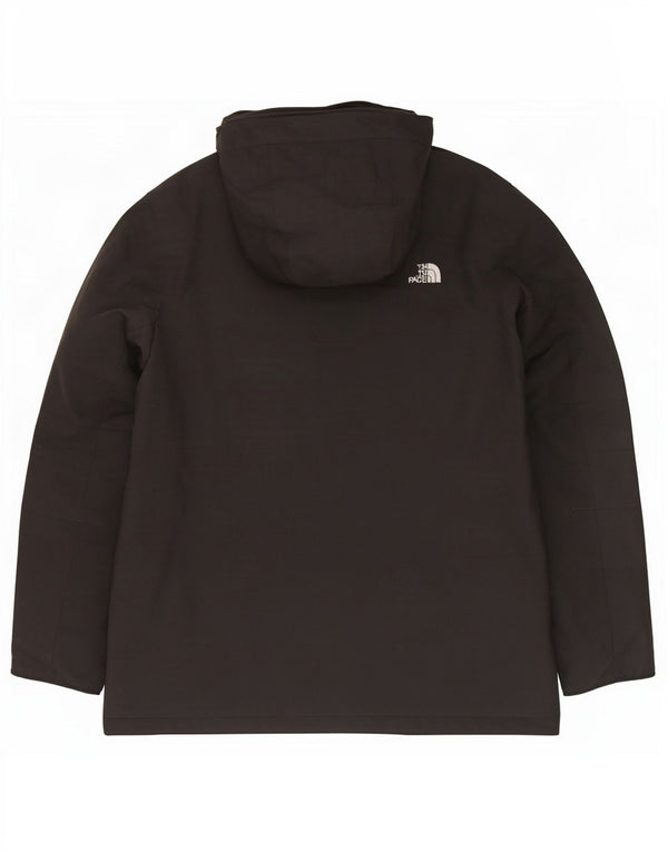 Мужская парка с капюшоном The North Face UK 40, большая, черная, полиэстер