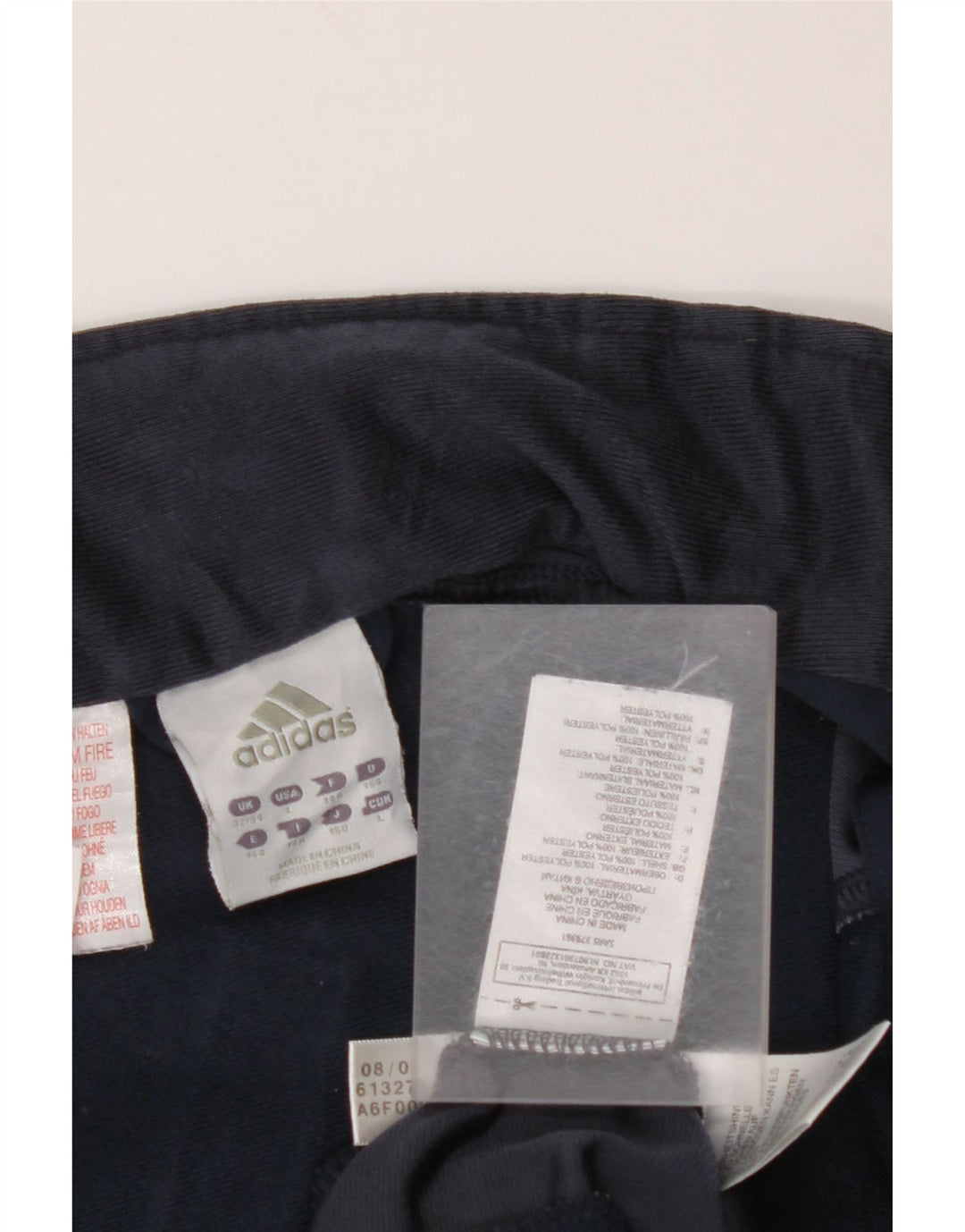 Спортивный костюм ADIDAS для мальчиков с графическим рисунком, верхняя куртка, 13–14 лет, темно-синий камуфляж