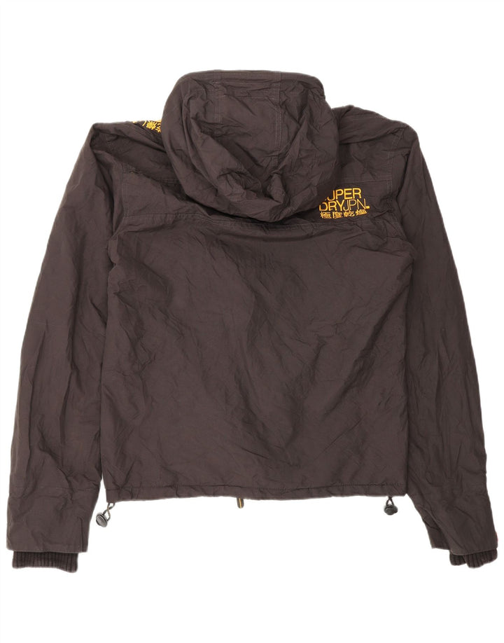 Мужская ветровка Superdry с графическим рисунком UK 36, маленькая черная