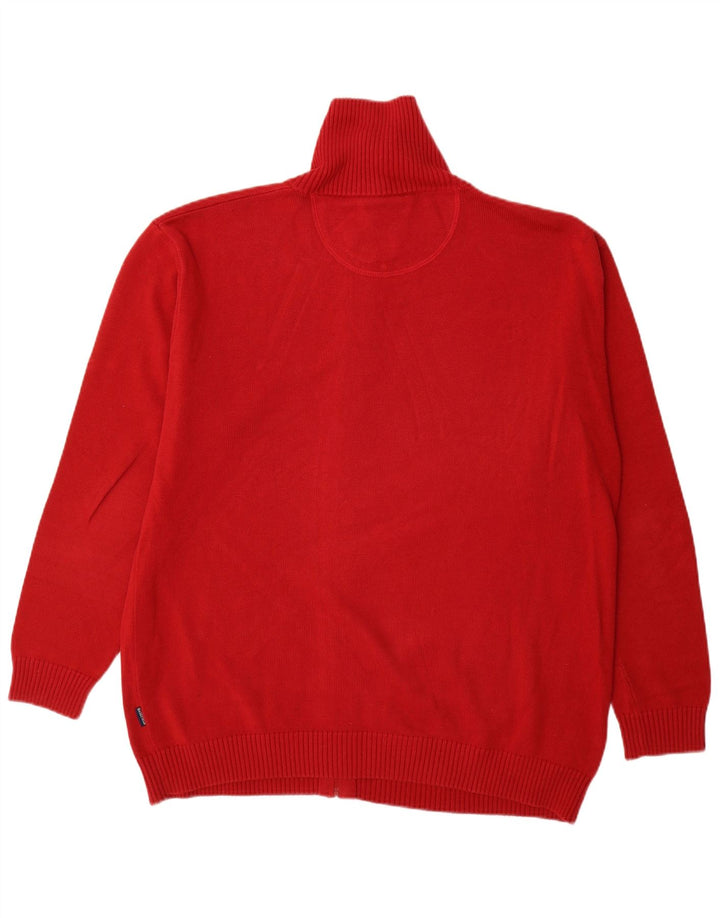 Мужской кардиган Basefield 2XL Красный Хлопок