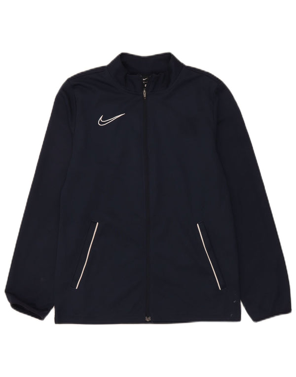 Спортивный костюм Nike для мальчиков Dri Fit, верхняя куртка, 12–13 лет, темно-синий, большой размер
