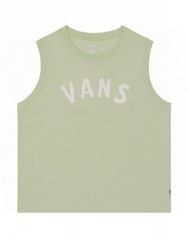 Женский жилет с рисунком Vans Top UK 12, средний зеленый