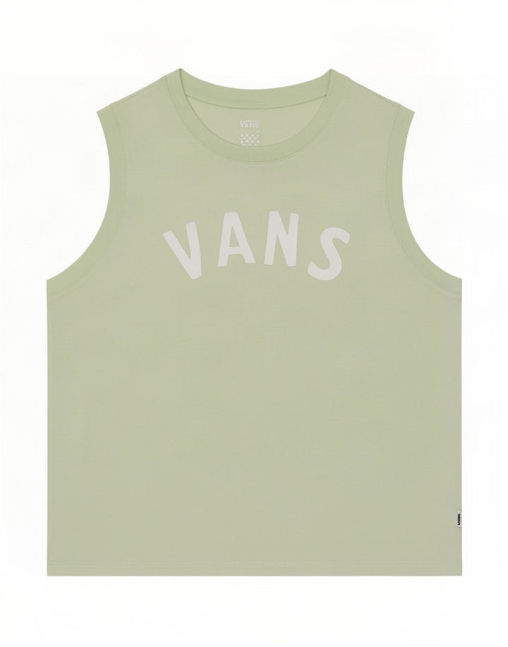 Женский жилет с рисунком Vans Top UK 12, средний зеленый