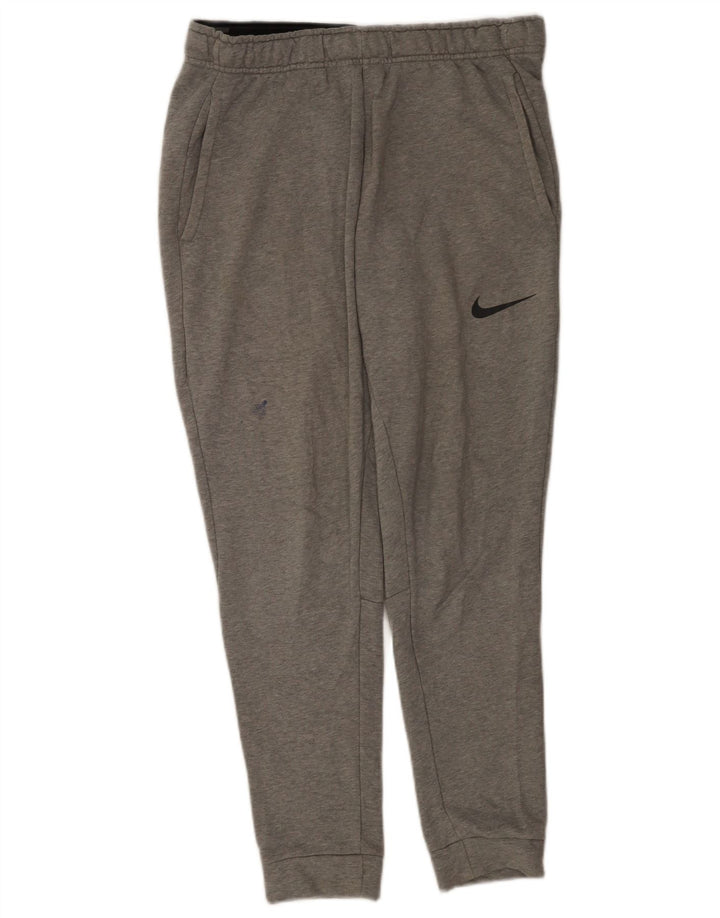 Мужские спортивные брюки стандартного кроя Nike Dri Fit джоггеры среднего серого цвета