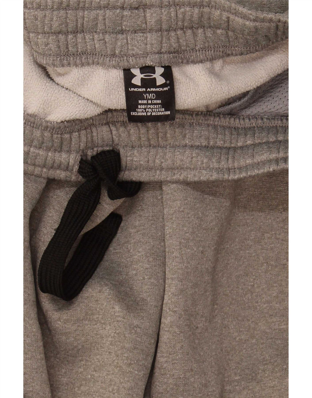 Спортивные брюки Under Armour для мальчиков 9–10 лет, средний серый цвет с цветными блоками