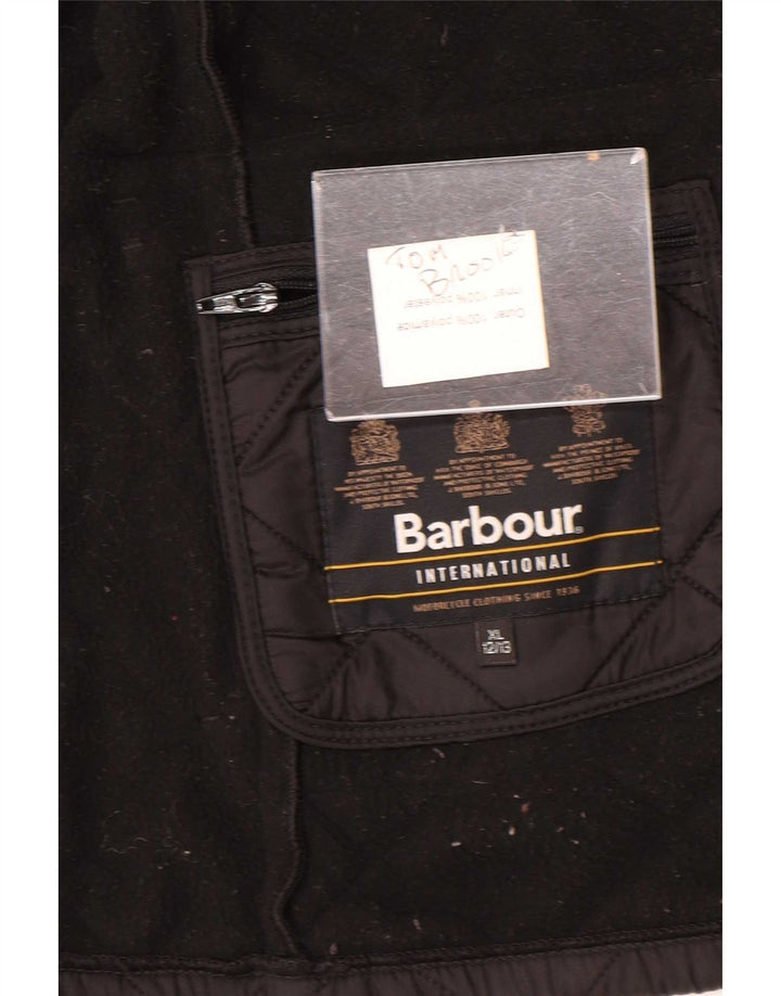 Стеганая куртка Barbour для мальчиков 12-13 лет XL, черный полиамид