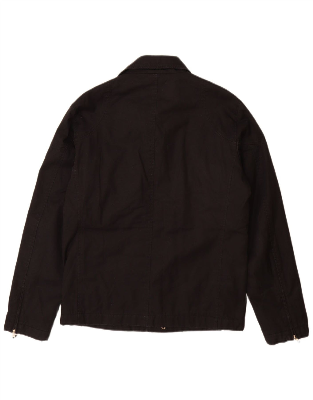 Мужская куртка ZARA UK 38, средний черный хлопок, черный