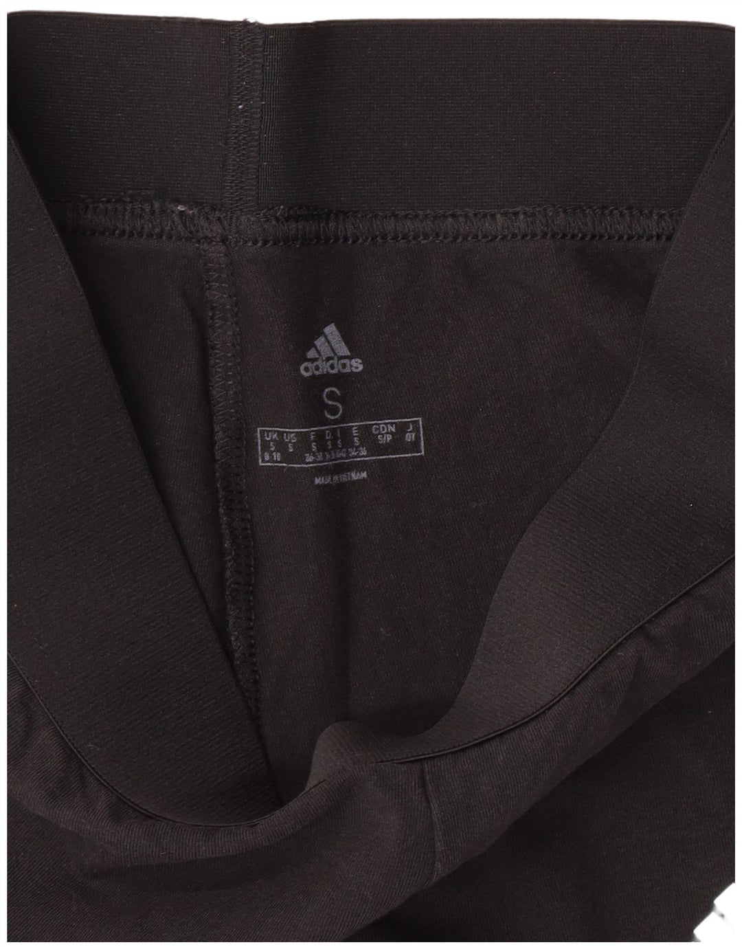 Женские леггинсы ADIDAS UK 8/10, маленькие, черные