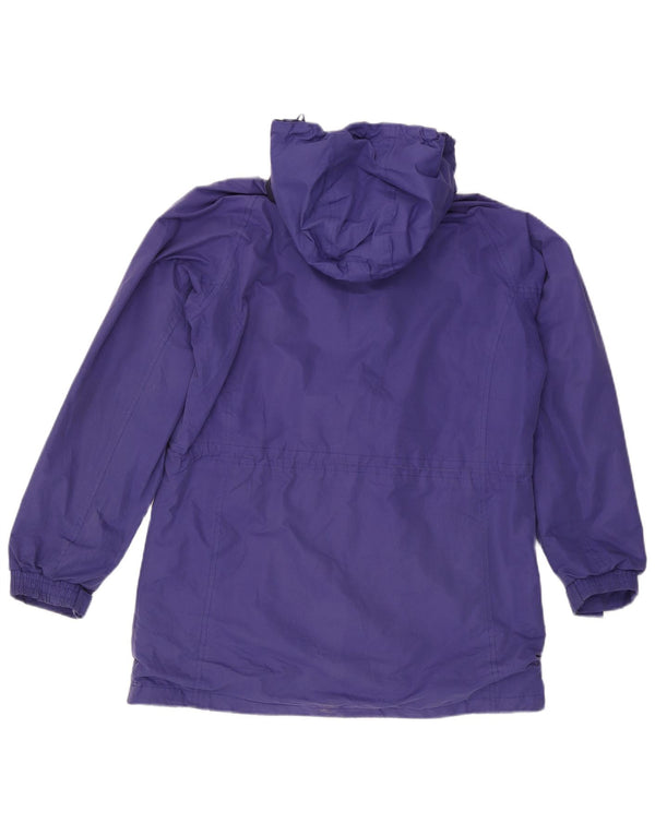 Женский плащ с капюшоном Mountain Warehouse UK 14, большой фиолетовый полиэстер