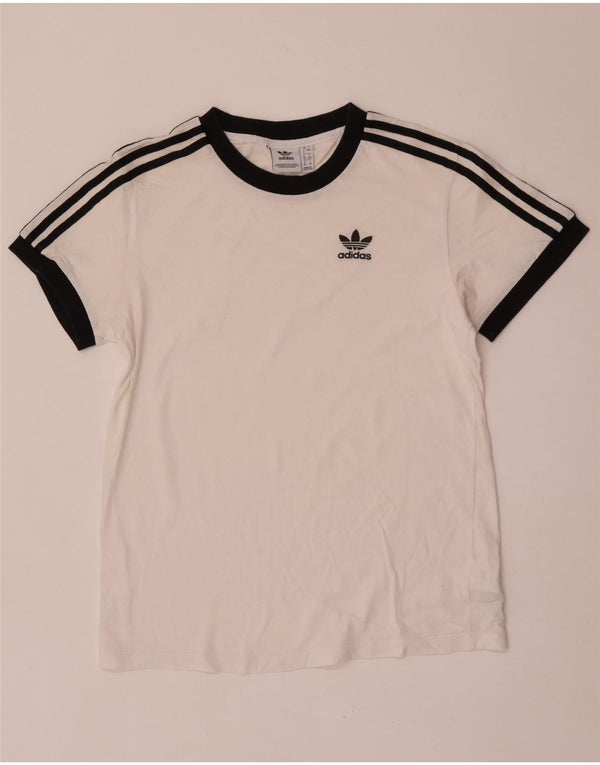 Женская футболка Adidas Top UK 4 XS Белый хлопок