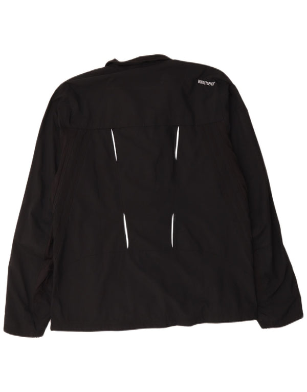 Мужская дождевик ADIDAS Clima Proof UK 40, большая черная полиэстер