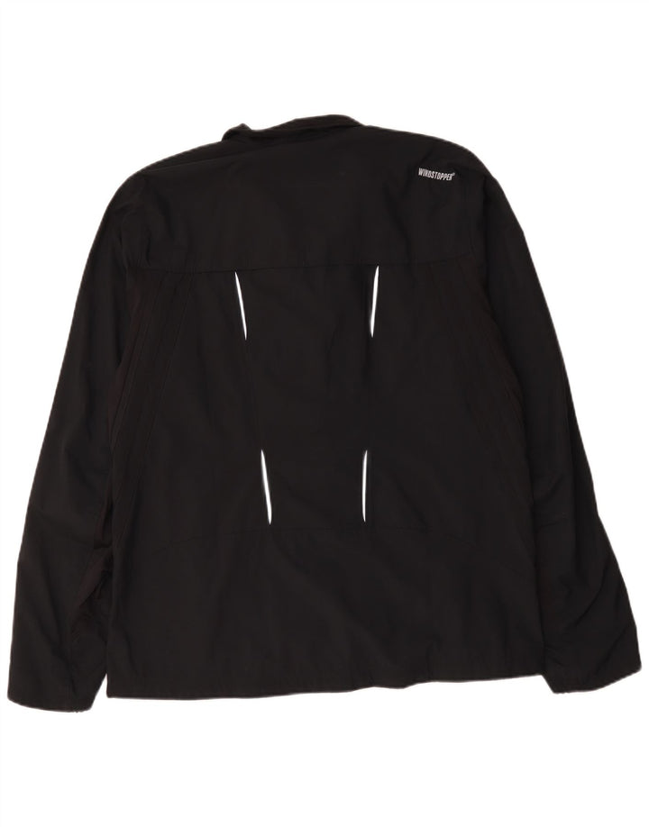 Мужская дождевик ADIDAS Clima Proof UK 40, большая черная полиэстер