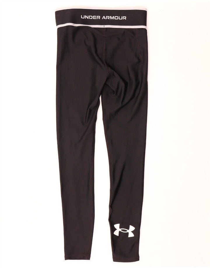 Женские леггинсы с рисунком Under Armour UK 10, маленькие, черные