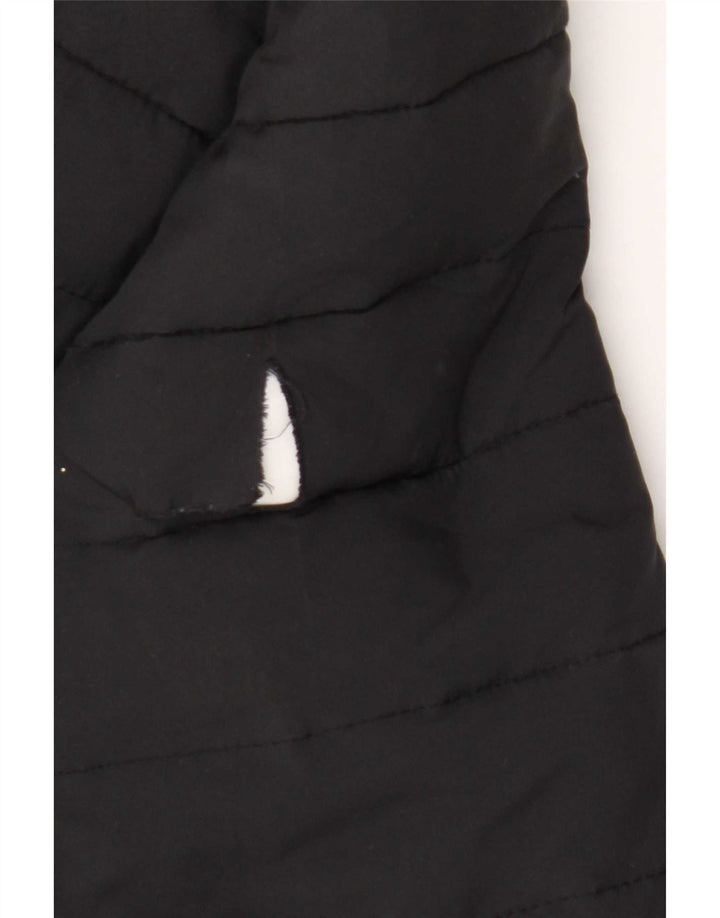 Мужская стеганая куртка Zara UK 40, большая черная полиэстер