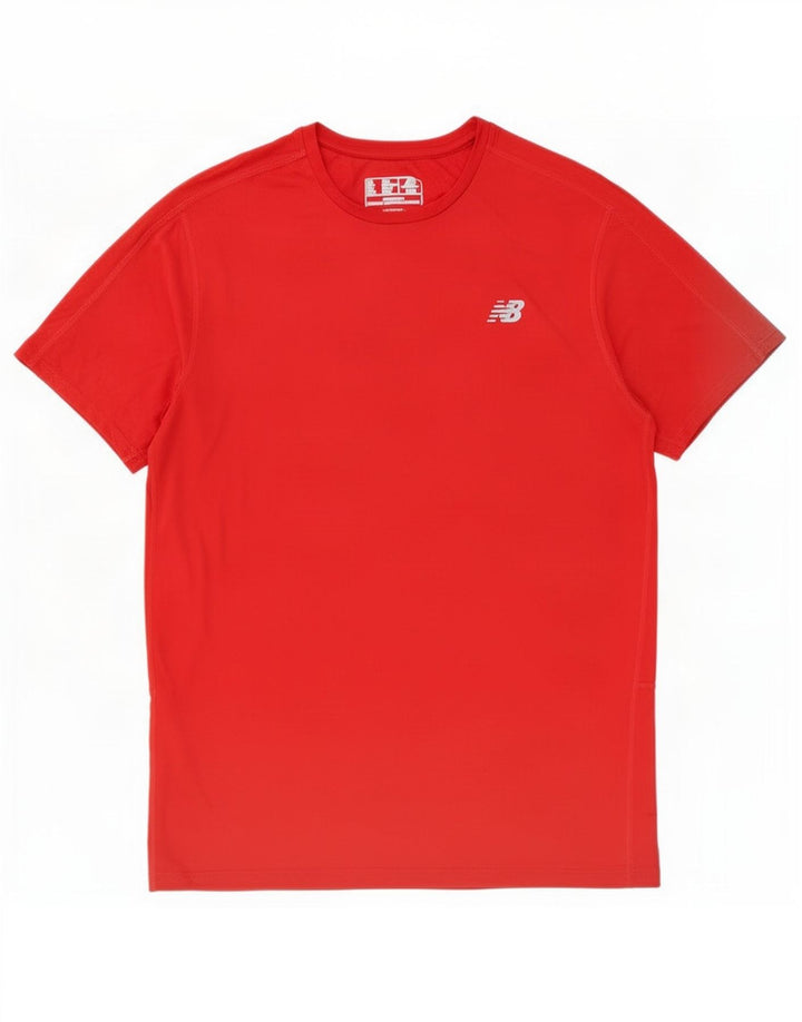 Мужская футболка New Balance, большой красный полиэстер
