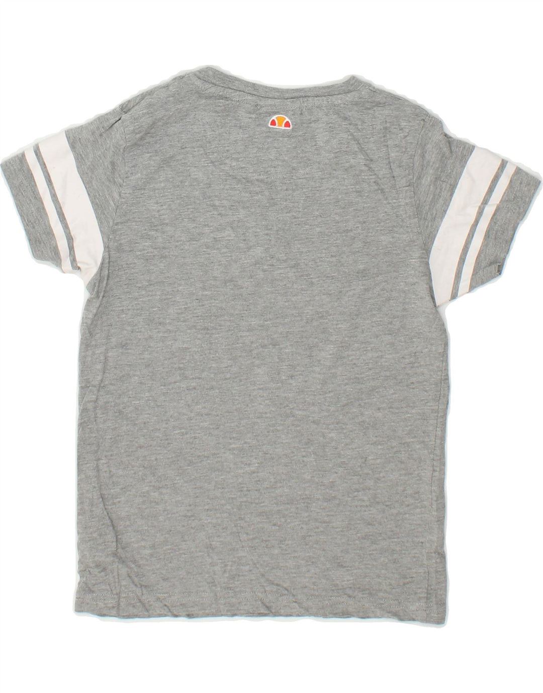 ELLESSE Boys Graphic T-Shirt Top 7-8 Years Grey Cotton | Vintage Ellesse | Thrift | Second-Hand Ellesse | Used Clothing | Messina Hembry 