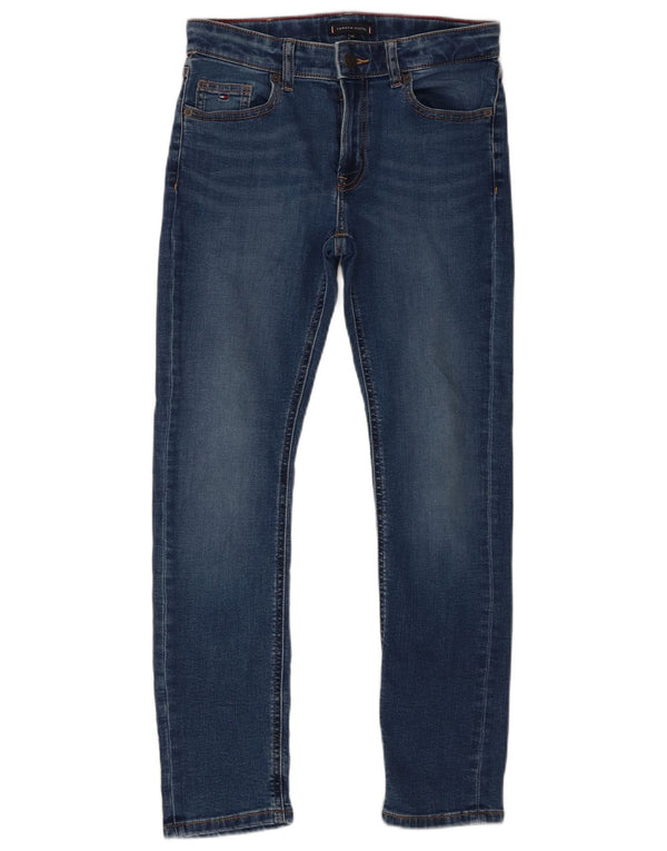 Джинсы Tommy Hilfiger Slim для мальчиков 11–12 лет W28 L26, синие, хлопок
