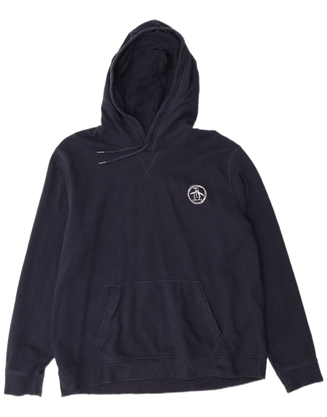 Мужской джемпер с капюшоном PENGUIN XL, темно-синий, хлопок